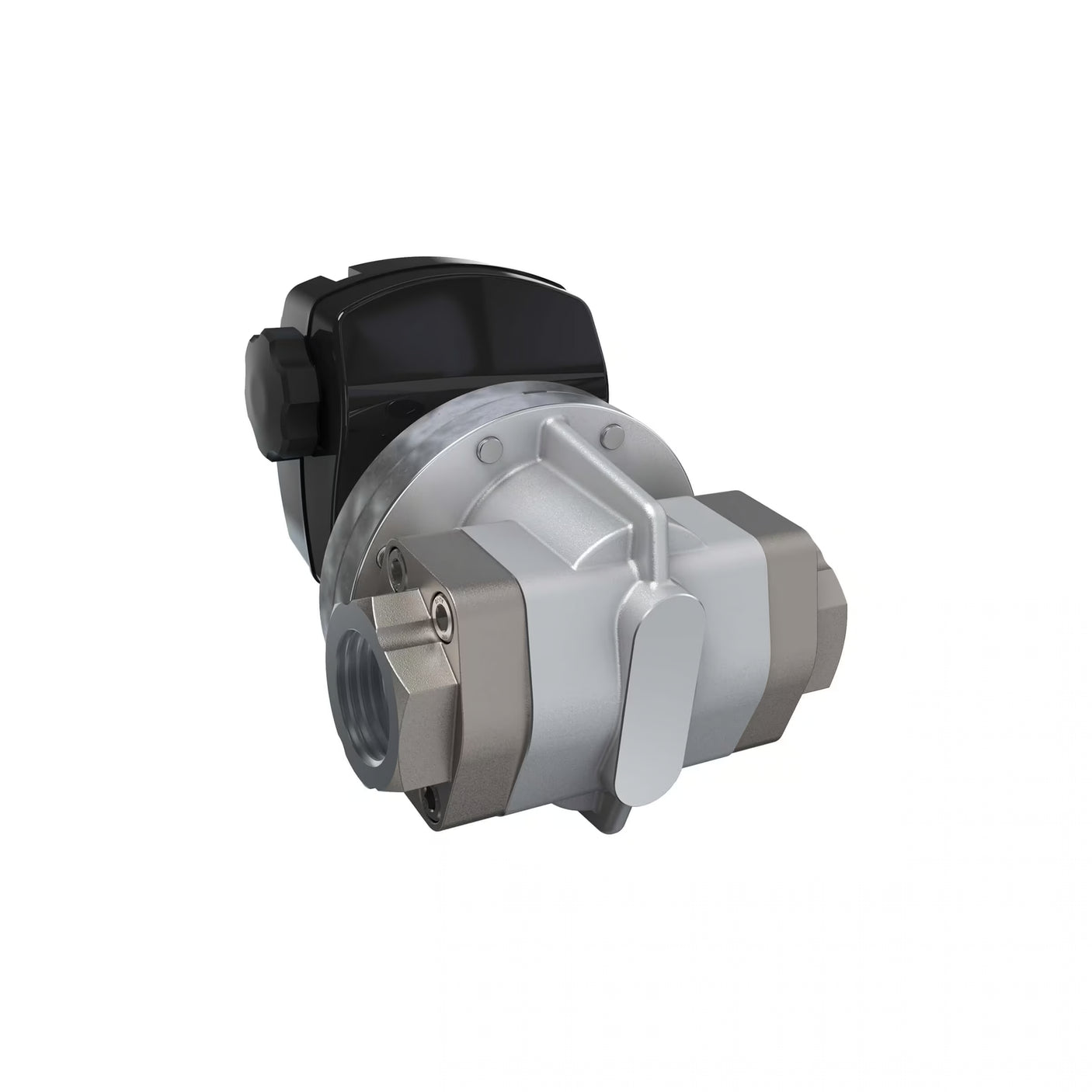 1-1/2" Oval Gear Aluminum NPT Flow Meter with Mechanical Display