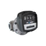1-1/2" Oval Gear Aluminum NPT Flow Meter with Mechanical Display