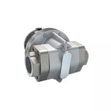 1-1/2" Oval Gear Aluminum NPT Flow Meter, RT14 Transmitter with Built-In Digital Display