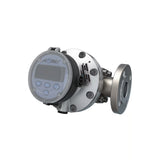 1-1/2" Oval Gear Aluminum #150 ANSI Flange Flow Meter, RT14 Transmitter with Built-In Digital Display