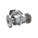 1-1/2" Oval Gear Aluminum #150 ANSI Flange Flow Meter, RT40 Transmitter with Built-In Digital Display