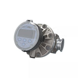 1-1/2" Oval Gear Stainless Steel Tri-Clamp Flow Meter, RT14 Transmitter with Built-In Digital Display