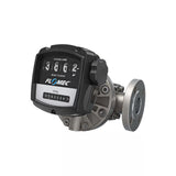 1-1/2" Oval Gear Stainless Steel #150 ANSI Flange Flow Meter with Mechanical Display