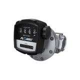 2" Oval Gear Aluminum NPT Flow Meter with Mechanical Display