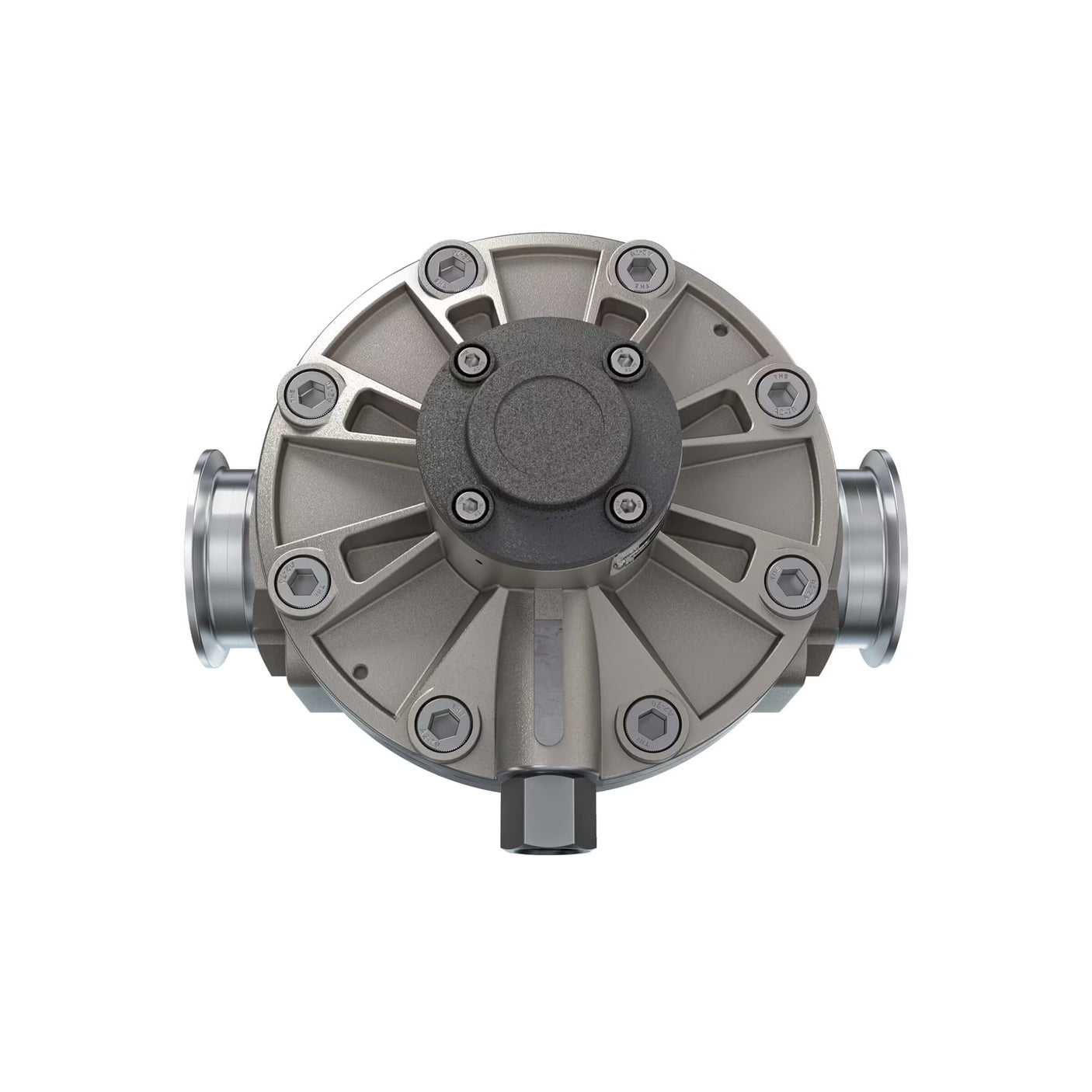 2" Oval Gear Stainless Steel Tri-Clamp Blind Transmitter