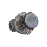 2" Oval Gear Stainless Steel NPT Flow Meter, RT14 Transmitter with Built-In Digital Display