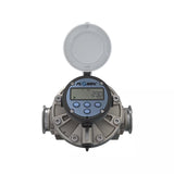 2" Oval Gear Stainless Steel Tri-Clamp Flow Meter, RT14 Transmitter with Built-In Digital Display