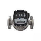 2" Oval Gear Stainless Steel #150 ANSI Flange Flow Meter with Mechanical Display