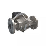 2" Oval Gear Stainless Steel #150 ANSI Flange Flow Meter, RT40 Transmitter with Built-In Digital Display
