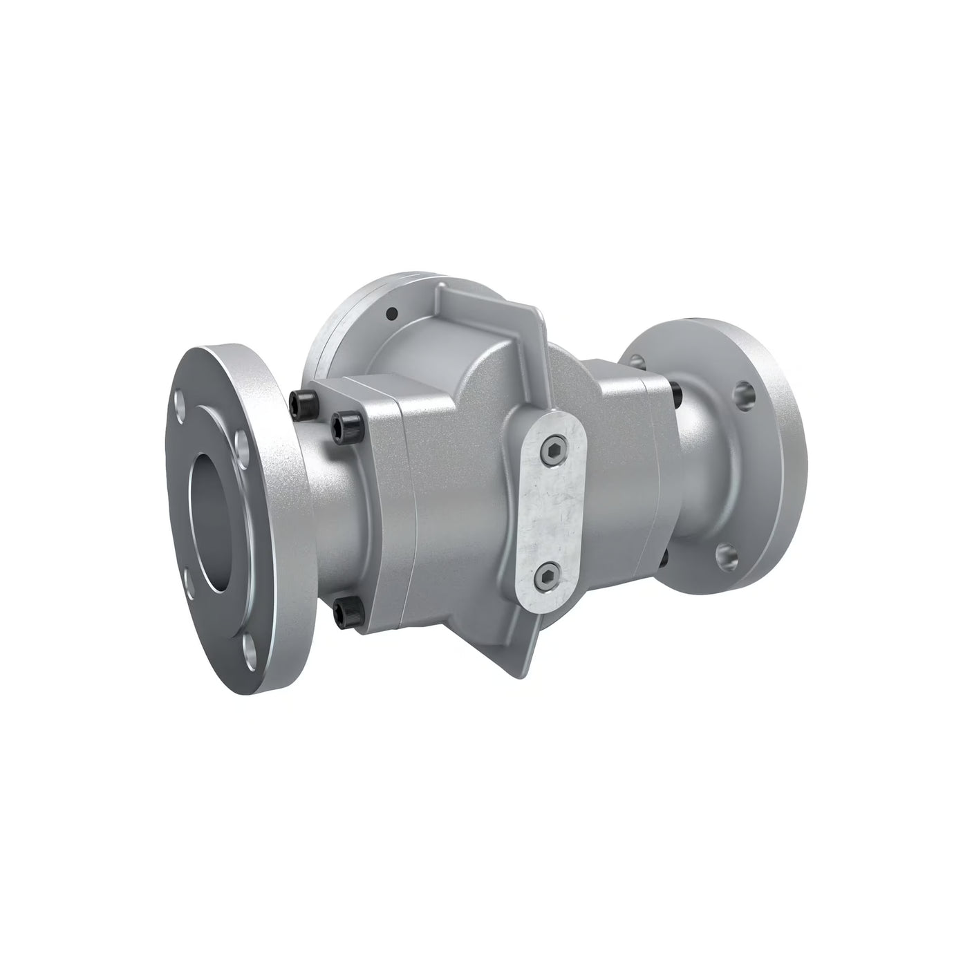 3" Oval Gear Aluminum #150 ANSI Flange Blind Transmitter