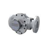 3" Oval Gear Aluminum #150 ANSI Flange Flow Meter, RT14 Transmitter with Built-In Digital Display