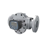 3" Oval Gear Aluminum #150 ANSI Flange Flow Meter, RT40 Transmitter with Built-In Digital Display