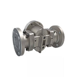 3" Oval Gear Stainless Steel #150 ANSI Flange Flow Meter, RT14 Transmitter with Built-In Digital Display
