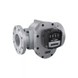 4" Oval Gear Aluminum #150 ANSI Flange Flow Meter with Mechanical Display