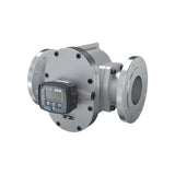 4" Oval Gear Aluminum #150 ANSI Flange Flow Meter, RT40 Transmitter with Built-In Digital Display