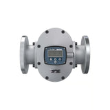 4" Oval Gear Aluminum #150 ANSI Flange Flow Meter, RT40 Transmitter with Built-In Digital Display