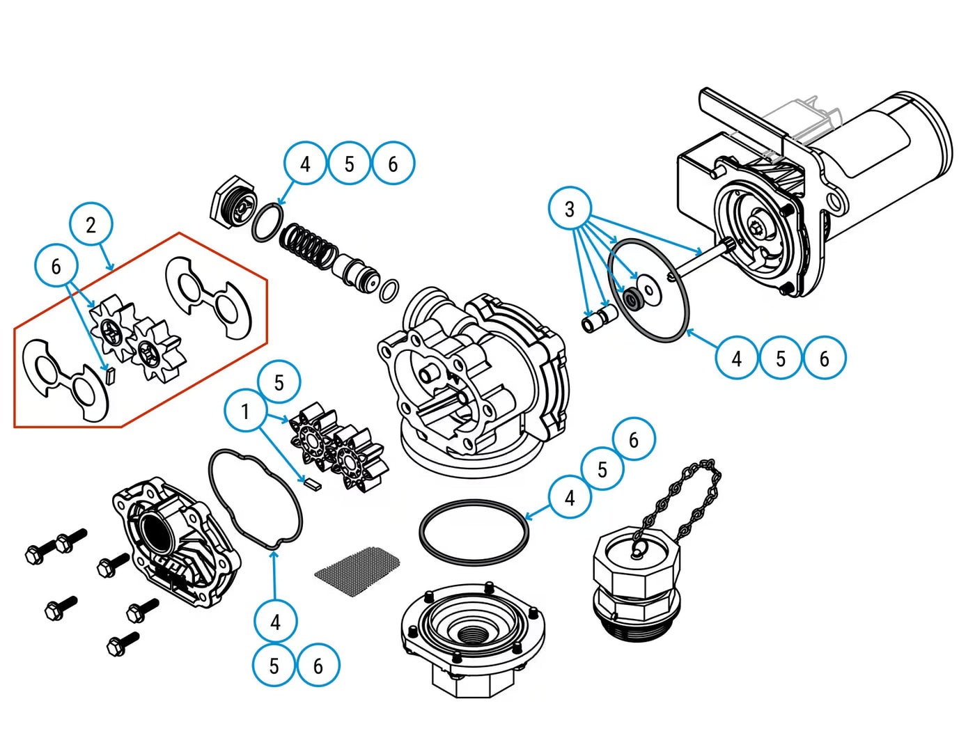 P-PA Exploded View
