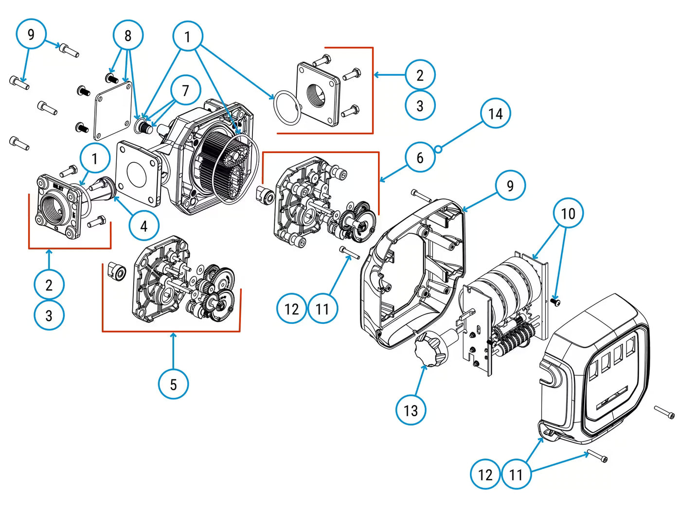 QM40 Exploded View