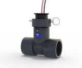 2" Ultrasonic Flow Sensor with PVC Tee, Socket