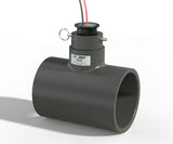 4" Ultrasonic Flow Sensor with PVC Tee, Socket