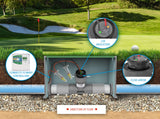 2" Ultrasonic Flow Sensor with PVC Tee, Socket
