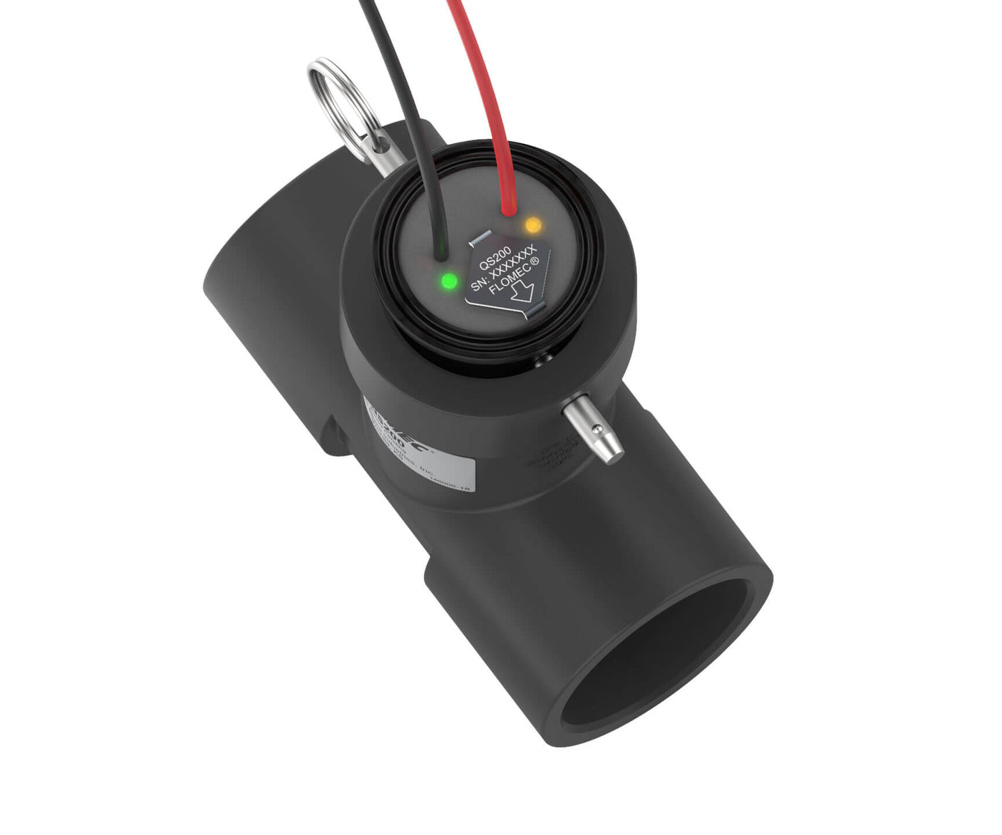 2" Ultrasonic Flow Sensor with PVC Tee, Socket