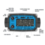 1" Turbine PVC Spigot Flow Meter with Digital Display