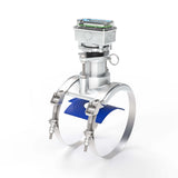 6" Ultrasonic Flow Meter with Digital Display, Saddle for NPS IPS Pipe